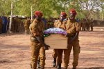 Attaque de Nassoumbou : En images la cérémonie d'hommage et d'inhumation des 12 soldats tués