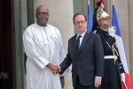 Entretien à l'Elysée entre les Présidents Roch Marc Christian KABORE et François HOLLANDE