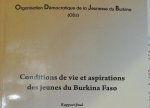 Conditions de vie et aspirations des jeunes du Burkina : Voici des chiffres à prendre en considération