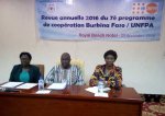 7e programme de coopération Burkina Faso/UNFPA : Concertation autour de la revue annuelle 2016