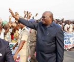 Le Président du Faso à l'investiture du nouveau Président du Ghana